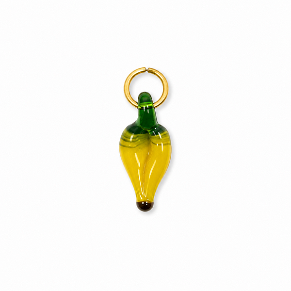 Pingente Banana Murano