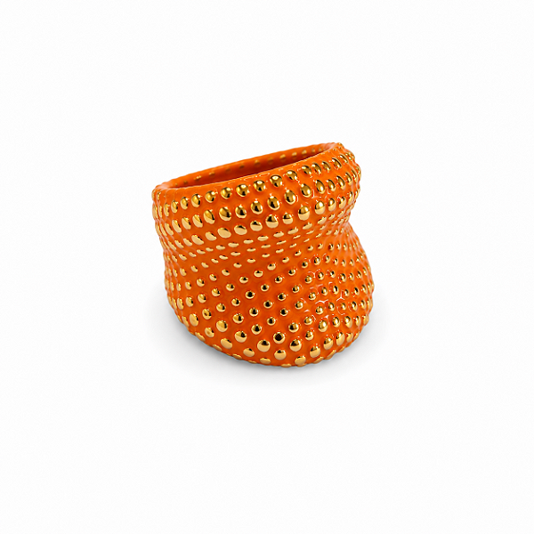 Anel Metal Laranja