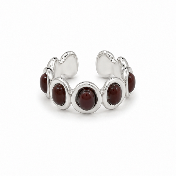 Anel Bolinhas Marrons