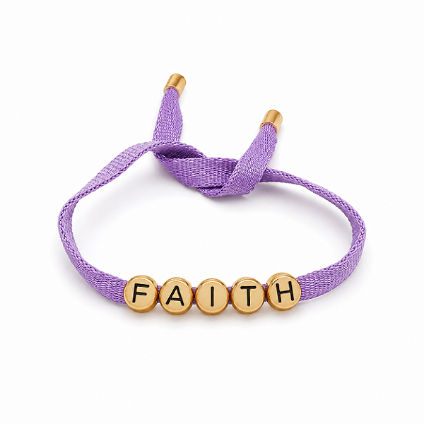Pulseira Lilás Faith