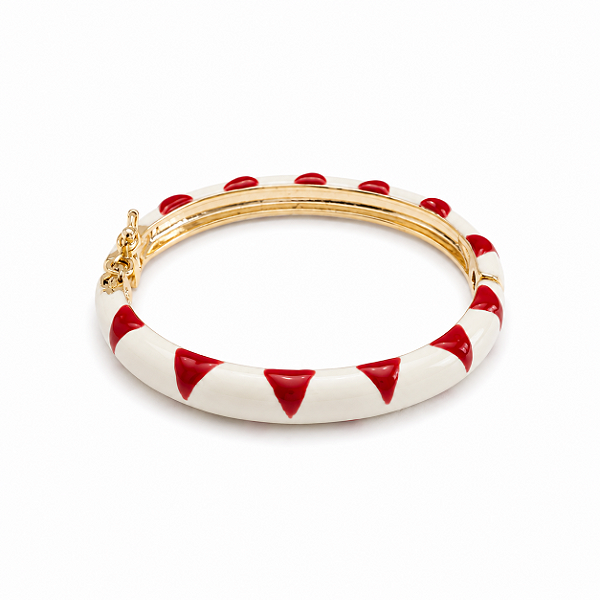 Pulseira Fininha Off e Vermelho