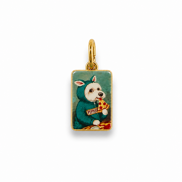 Pingente Dog Pizza