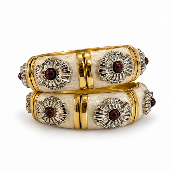 Pulseira Olho Grego Off White