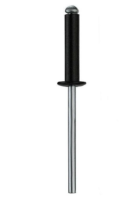 REBITE REPUXO ALUM. 310 PRETO (100 PEÇAS)