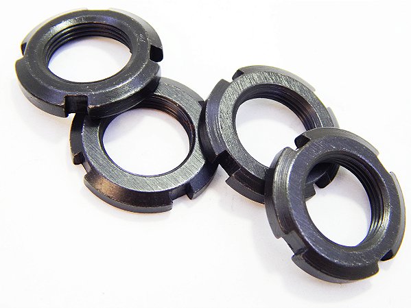 Porca de Trava KM 2 (M15 X 1,00) (Embalagem 2 peças)