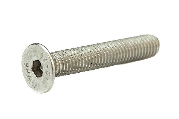 Parafuso Allen Cabeça Chata M6 x 16 Inox (Embalagem 20 peças)