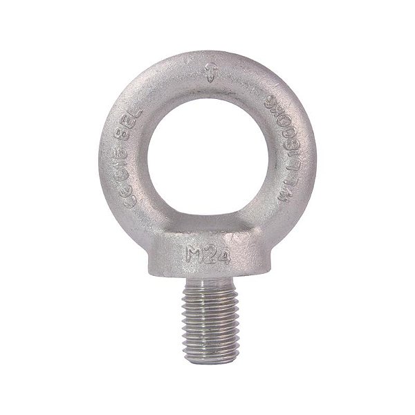 Parafuso Olhal De Suspensão M10 Din 580 Zincado Branco