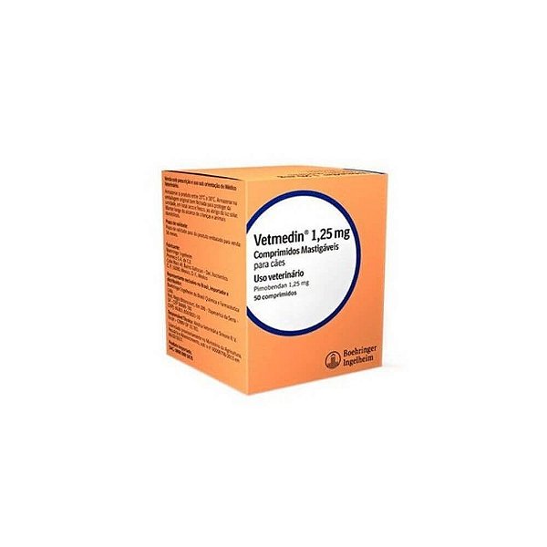 Vetmedin 1,25mg 50 comprimidos -  Boehringer Ingelheim