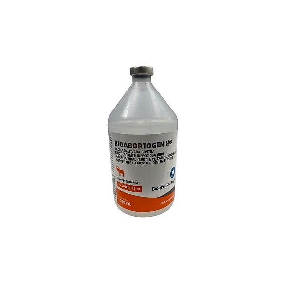 Bioabortogen H (Vacina Reprodutiva - 50 doses) 250mL - Biogenesis Bago