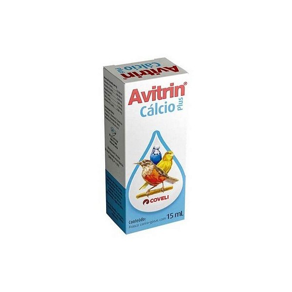 Avitrin Cálcio Plus 15mL - Coveli