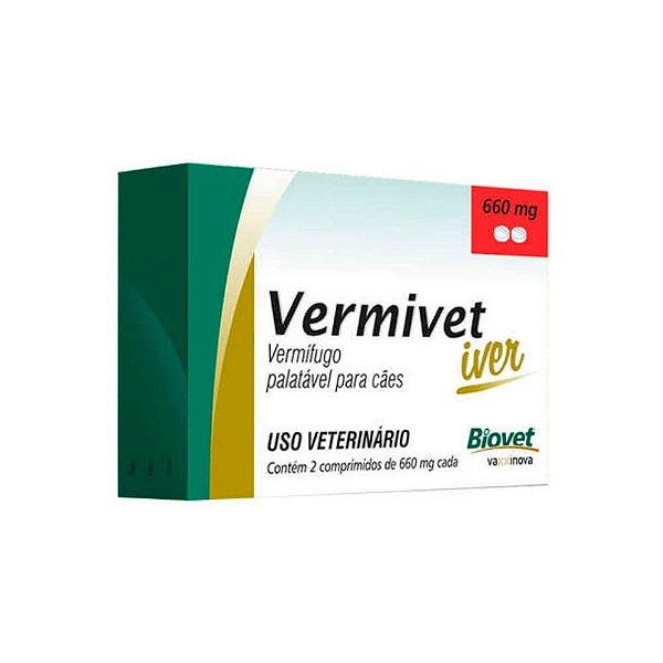 Vermivet Iver 660mg - Biovet