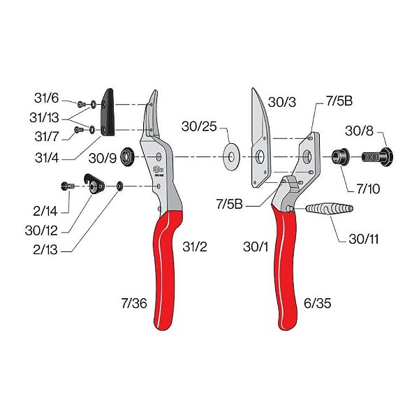 Lâmina para Tesoura Felco 30/3