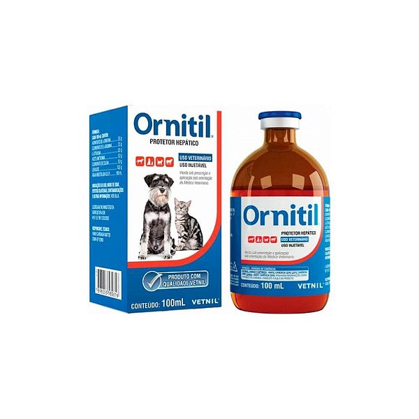 Ornitil injetável 100mL - Vetnil