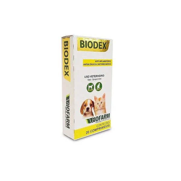 Anti-inflamatório Biodex 20Comp. - Biofarm