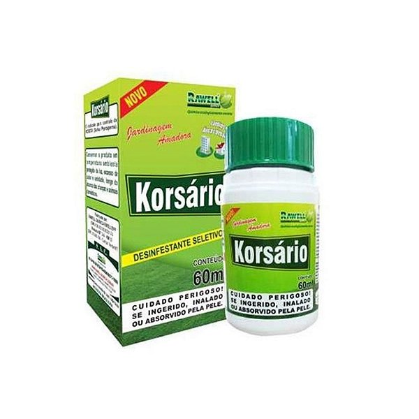 Desinfestante Seletivo Korsário 60mL - Rawell Química