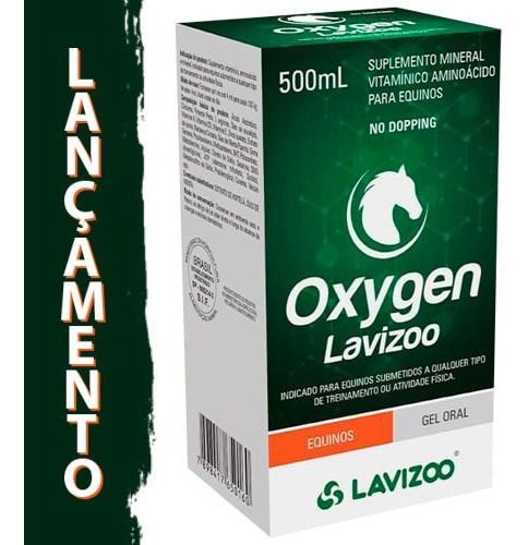 Oxygen Lavizoo Termogênico Equinos 500mL