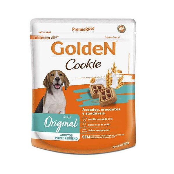 Biscoito Golden Cães Adultos Porte Pequeno 350g - Premier