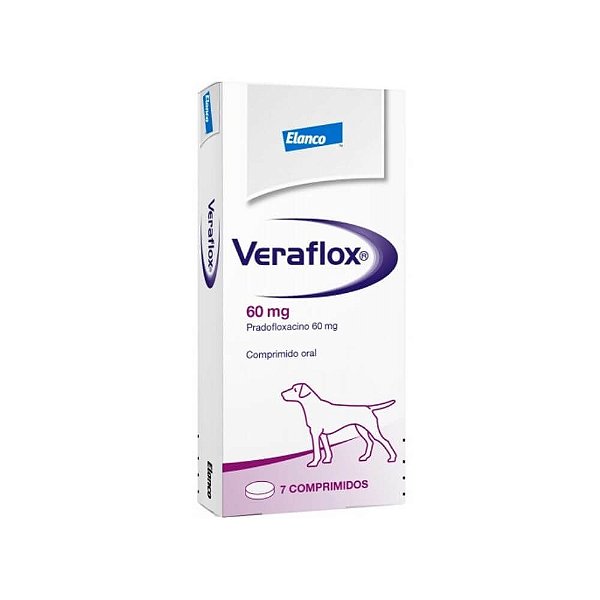 Veraflox 7 Comprimidos 60mg - Elanco