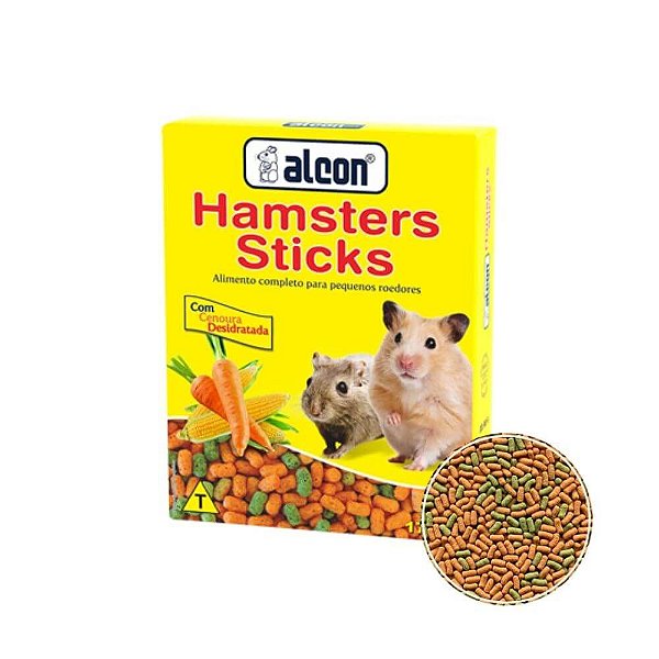 Ração Hamster Sticks 175g - Alcon