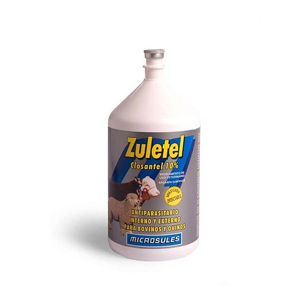 Zuletel 10% Injetável 500mL - Microsules