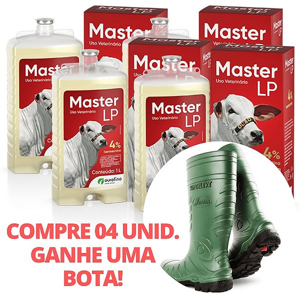 Kit Master LP 1L 04 unid. + BRINDE