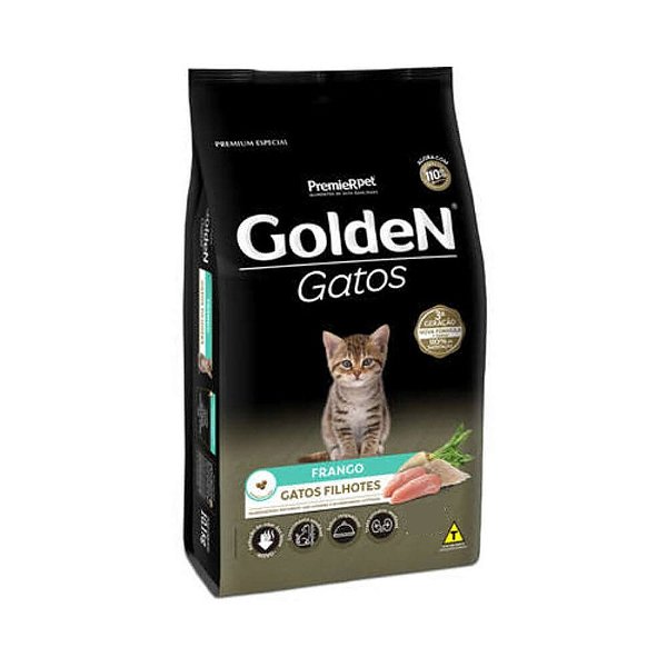 Ração Golden Gatos Filhotes Frango 1Kg