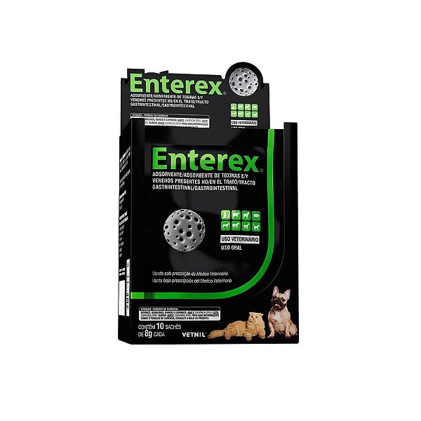 Antitóxico Enterex Pet 8g - Vetnil