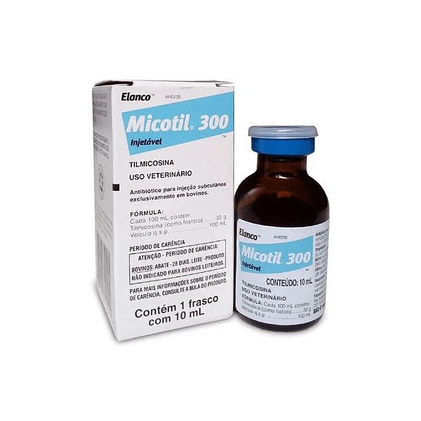 Micotil Injetável 300 10mL - Elanco