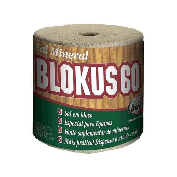 Blokus Sal em Bloco 60 6Kg - Supra