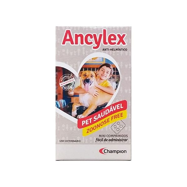 Ancylex P/ Cães 4comp. - Champion