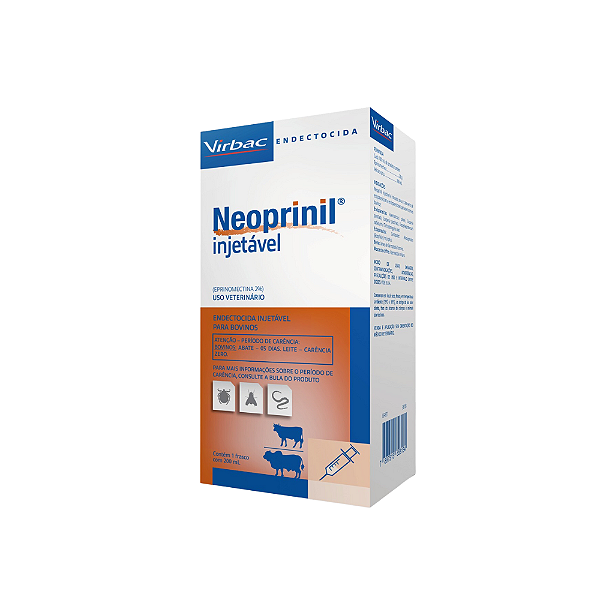 Neoprinil Injetável 200mL - Virbac