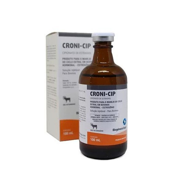 Croni-Cip Injetável 100mL - Biogénesis Bagó