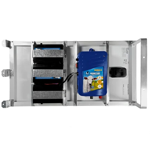 Eletrificador de Cerca Rural Solar SM180-B / 23,4J / 300Km - Monitor