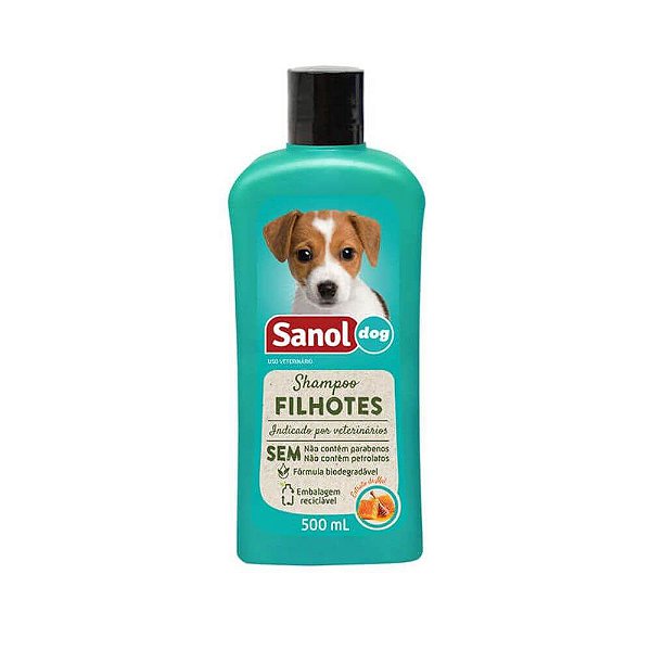Shampoo Filhotes 500mL - Sanol