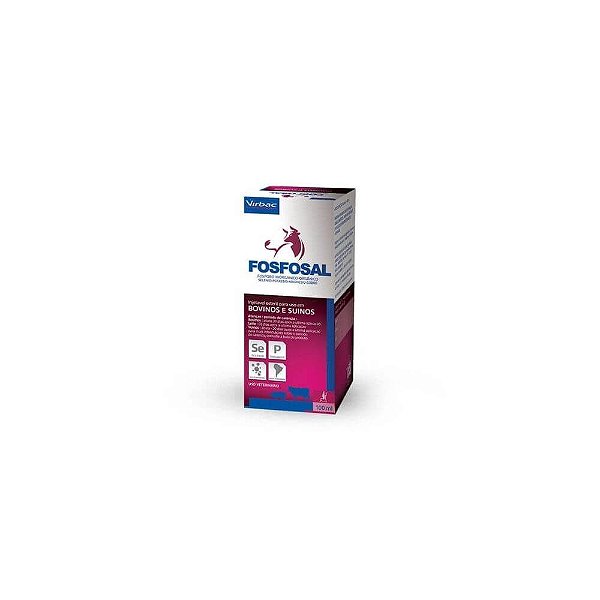 Fosfosal Mineral Injetavel 100mL - Virbac