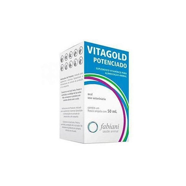 Vitagold Potenciado Vitaminico 50mL - Fabiani