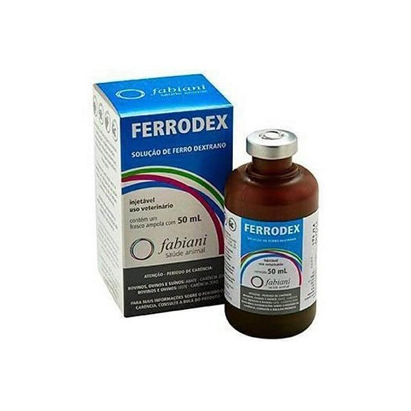 Ferrodex Solucao de Ferro 50mL - Fabiani