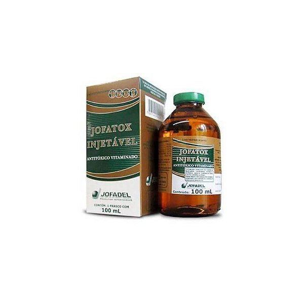 Jofatox Antitoxico Injetavel 100mL - Jofadel