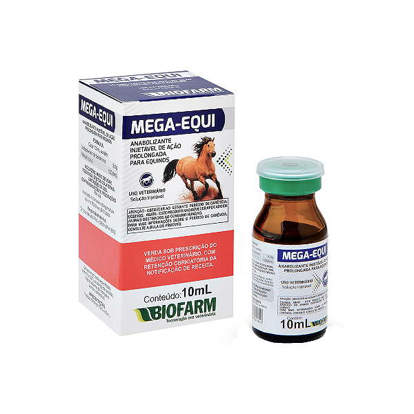 Mega Equi - Boldenona 10mL - Biofarm
