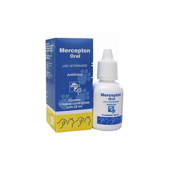 Mercepton Antitoxico Oral Pet 20mL - Bravet
