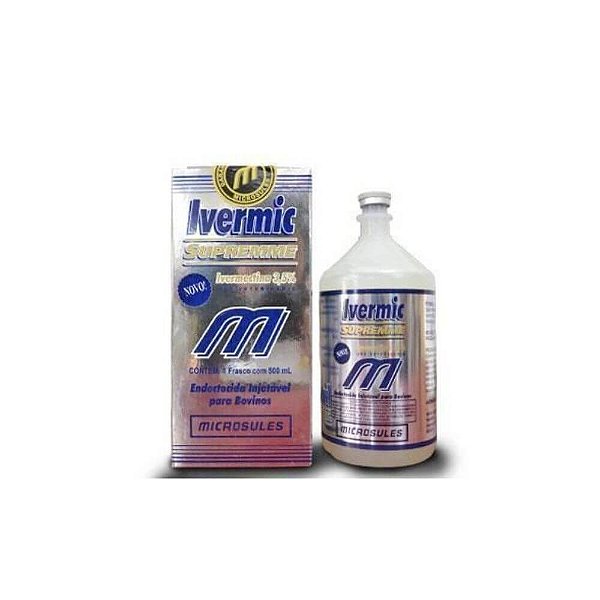 Ivermic Supreme Ivermectina 3,5% 500mL - Microsules