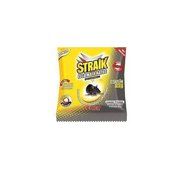 Straik Isca Mata Ratos 25g - Dexter Latina