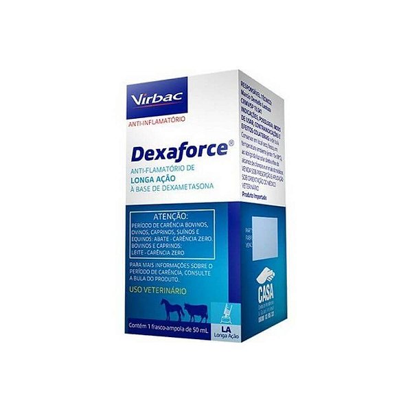 Dexaforce 50mL - Dexametasona LA - Virbac