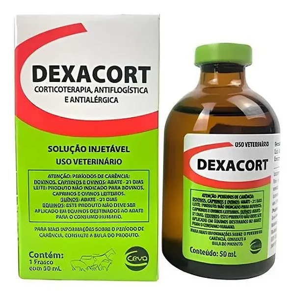 Dexacort Inj 25mg 50mL - Ceva