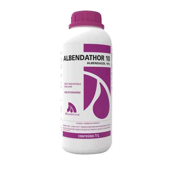 Albendathor 10 1L (Albendazol 10%) - JA Saúde Animal