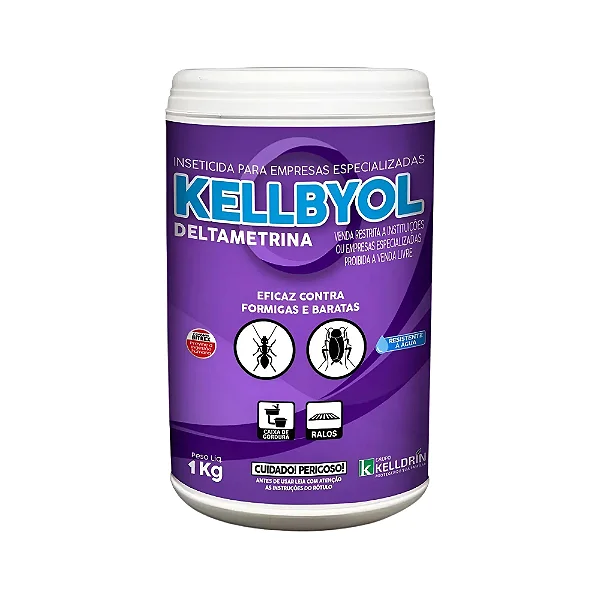 Kellbyol Inseticida Pó 1kg - Kelldrin