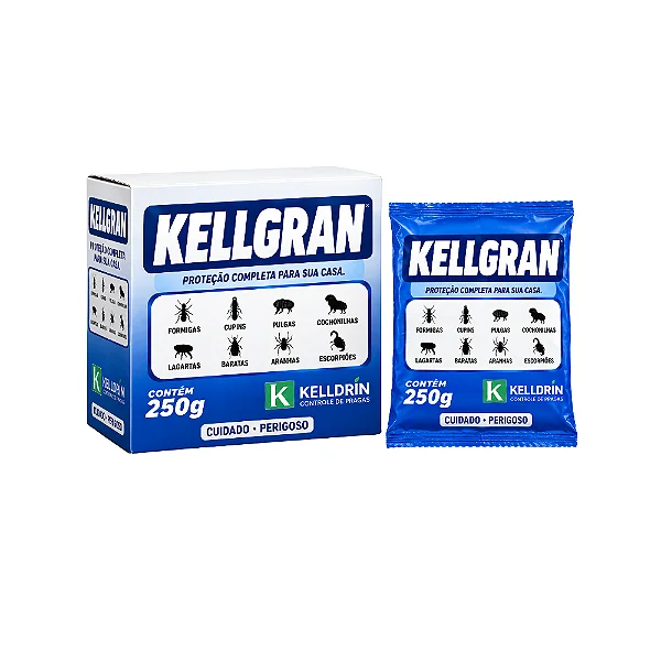 Kellgran Inseticida Pó 250g - Kelldrin