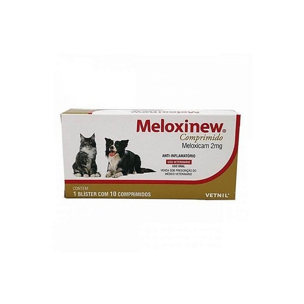 Meloxinew 2mg - 10 Comp. - Vetnil