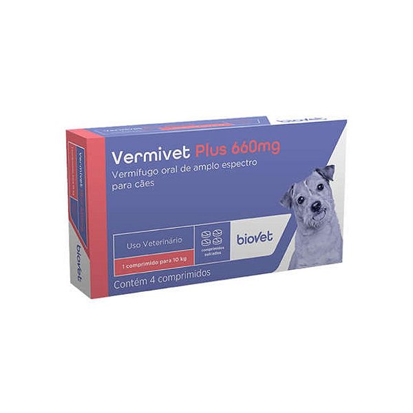 Vermivet Plus 660mg - Biovet