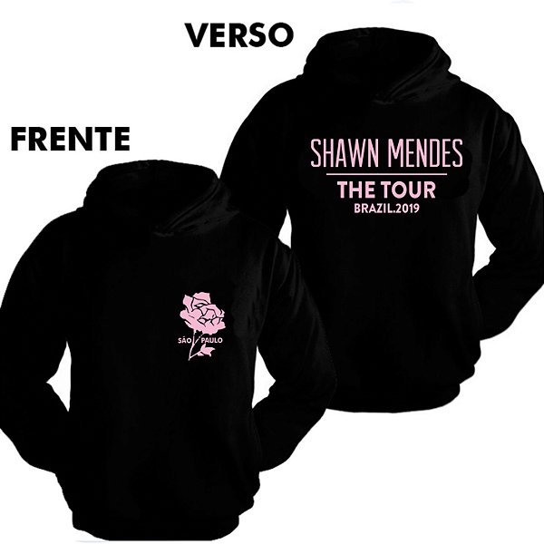 moletom shawn mendes rosa